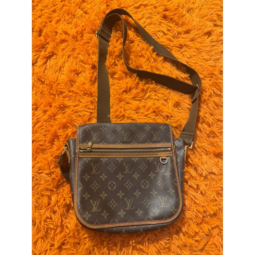 Louis Vuitton Musette Salsa Monogram Messenger Crossbody Bag Brown M51258
